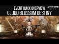 EVENT QUICK OVERVIEW, Cloud Blossom Destiny | Alchemy Stars