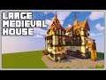 Minecraft Large Medieval House Tutorial