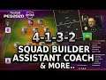PES 2020 myClub 4-1-3-2 Squad Builder and Assistant Coach Tip
