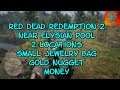 Red Dead Redemption 2 Elysian Pool 2 Locations Small Jewelry Bag Gold Nugget Money