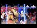 Super Smash Bros Ultimate Amiibo Fights  – Request #18625 Mario Team vs Sonic Team