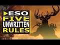 5 Unwritten Rules in The Elder Scrolls Online (2022)