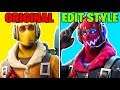 BAD SKINS SAVED BY *NEW* EDIT STYLES! | Fortnite Battle Royale!