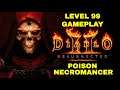 Diablo 2 Resurrected - Level 99 Poison Nova Necro - Andariel Hell Difficulty - 3440x1440