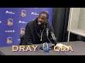 📺 Entire DRAYMOND postgame on jump ball with ref still talking to players: “That’s on me”; Kuminga