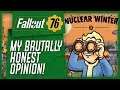 Fallout 76's Battle Royale - My Brutally Honest Opinion