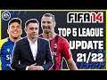 FIFA 14 Squad Update 2021/22! Fix Crash v4 Update & New Top 5 League dB, Kits, Transfers - FIFA 14