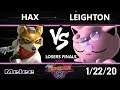 Hax’s Nightclub S1E4 - Leighton (Jigglypuff) Vs. Hax (Fox) SSBM Losers Finals