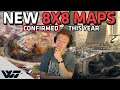 HUGE NEWS - TWO NEW 8x8 MAPS CONFIRMED + MIRAMAR REMASTER - PUBG