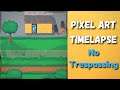 Pixel Art Timelapse & Commentary  - (Aseprite / HUION 1060 tablet) - No Trespassing