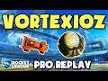 vortexioz Pro Ranked 2v2 POV #52 - Rocket League Replays