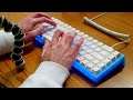 [ASMR] My First Custom Mechanical Keyboard! NK65 Entry Edition with Lubed Gateron Ink Black Switches
