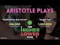 HIGHER OR LOWER GAME with Gaboodoo | Aristotle Plays THE HIGHER OR LOWER GAME (FILIPINO)