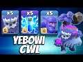 Lightning YeBoWi CWL Attack! How to use Zap YeBoWi in Clan War League | Clash Of Clans
