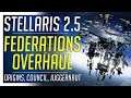 Lithoids & Federations - Stellaris 2.5 First Gameplay Info
