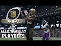 Madden NFL 20 GameDay | NFC Wild Card - Minnesota Vikings vs New Orleans Saints