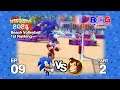 Mario Olympic Games 2021 - Beach Volleyball EP 09 - 1st Rank Group C - Sonic VS Donkey Kong (P2)