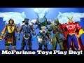 McFarlane Toys Play Day! Fortnite My Hero Academia and Mortal Kombat Action Figure Review