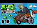 Plants Vs Zombies Gameplay Part 16 Walkthrough Roof Gameplay ( Level 3 - 5) (Coffee bean,garlic)