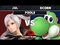 Return To Yoshi's Island - 3D | Jul (Robin) vs DCorn (Yoshi) Pool B3 - Smash Ultimate