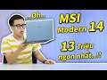 (Review) MSI Modern 14: Chiếc Laptop "Cao Cấp" nhất trong tầm giá 13 Triệu #LaptopAZ | LAPTOP AZ