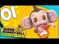Super Monkey Ball Banana Mania Full Game Story Walkthrough Part 1 (Nintendo Switch)