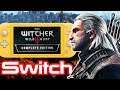 The Witcher 3 Switch Docked Gameplay + SWITCH LITE