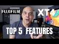 Top 5 Fujifilm X-T4 FEATURES to get excited about!