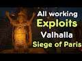 Valhalla All working Glitches / exploits siege of Paris