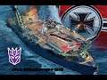 World of Warships Transformers Special Gameplay A Parseval Kämpfen bis Der Arzt kommt!!