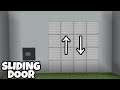 4by4 Sliding Door in Minecraft