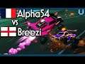 Alpha54 vs Breezi | Rocket League 1v1
