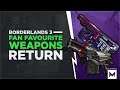 BORDERLANDS 3: Fan Favourite Weapons Return, Trending Conference Call & Super Baby Maker ++ Overview