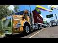 Convoy De Camiones Kenworth T800 |  Ats Mods 1.42
