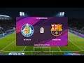 Efootball Pes 2020 Master League Getafe CF vs Barcelona La Liga Goals Chances