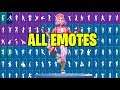FANS GIVE ME THEIR ACCOUNTS... HERE'S ALL THEIR EMOTES! | (FORTNITE ALL DANCES & EMOTES!)