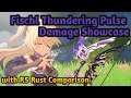 Fischl with Thundering Pulse Damage Showcase | Fischl Physical Main DPS Build | Genshin Impact