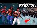 GTA V: VIDA DO CRIME | ATAQUE SURPRESA!🔥 INVASÃO POLICIAL CONTRA TROPA NA MASMORRA DO CRIME! | EP#22