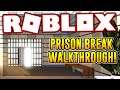 How to beat PRISON BREAK in ESCAPE ROOM | Roblox