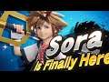 I am happy to report that sora from kingdom hearts is finally in smash ultimate as the last dlc! ^^