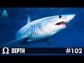 LUCKIEST HARPOON SHOT EVER! | Depth Divers vs Sharks #102 Multiplayer Shark Rounds!