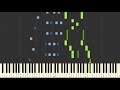 Main Theme (Ragtime) - Paper Mario: Color Splash - Synthesia Piano Tutorial