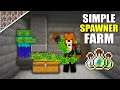 Minecraft Easy Zombie  Spawner XP Farm | Tutorial 1.17.1| Dexter Gaming YT #minecraft