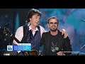 Paul McCartney and Ringo Starr Cover John Lennon's Song