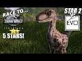 RACE TO 5 STARS vs EVOLUTION SQUARE! | Star 2 | Jurassic World: Evolution!