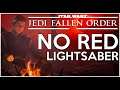 Why a RED LIGHTSABER Might NEVER Come to Star Wars Jedi Fallen Order!