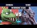 AON Ultimate #044 - Zenkai (King K. Rool) Vs Vino (Ridley) Winners Round 3- Smash Ultimate