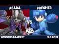 Asara (Wolf) vs Presher (Megaman/Rosalina) | Winners Bracket | The Launch Pad #5