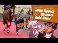 Gold-Pferd „Mandy“ empfangen wie ein Hollywood-Star | Olympia-News