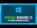 How to Force Windows 10 to Upgrade | Updates not showing | 21H1+